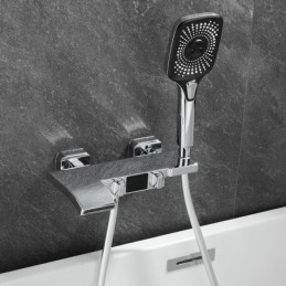 Bathroom Mixing Faucet with...