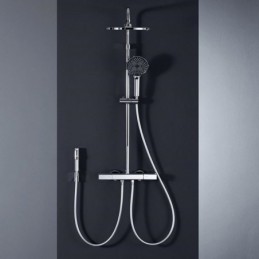 Contemporary Brass Shower...