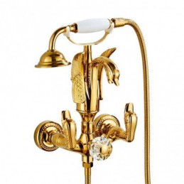 Wall Mounted Brass Shower &...