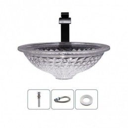 Circular Glass Wash Basin...