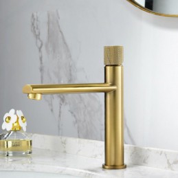 Contemporary Brass Basin...