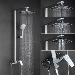 Contemporary Chrome Shower...