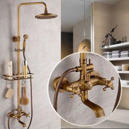 Rain Shower Antique Brass...