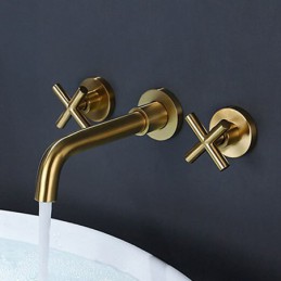 Wall Mount Faucet Brass...