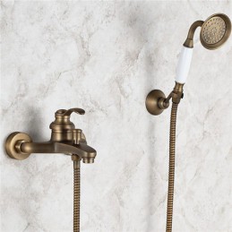 Antique Brass Shower Faucet...